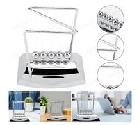 Pendule de Newton Balance en acier oscillant berceau boule physique pendule Bureau Fun jouet cadeau Boule