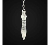 Pendule de thot en cristal de roche