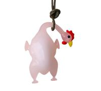 Pendule De Voiture,Décoration Intérieure Avec Poule | Changer De Couleur Drôle Esthétique Pendentif Auto Décoration Intérieur pour Amis Famille