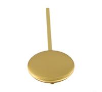 Pendule d'horloge murale en laiton doré de rechange pour réparation de mouvement à quartz, accessoires de tige pivotante en métal brillant en 150 mm et 220 mm de longueur (longueur 150 mm)
