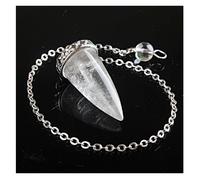 Pendule divinatoire en Cristal de Roche