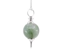 Pendule Divinatoire Séphoroton en Aventurine - Pierre Naturelle de Radiesthésie