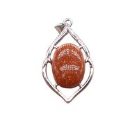 Pendule en cristal de quartz rose améthyste en pierre naturelle 28 x 54 mm pour fabrication de colliers et accessoires