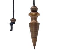 Pendule équilibré pour guérison spirituelle, bien lesté et équilibré en laiton antique