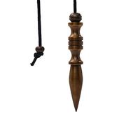 Pendule équilibré pour guérison spirituelle, bien lesté et équilibré en laiton antique