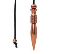 Pendule équilibré pour guérison spirituelle, relaxation, cuivre bien lesté et équilibré