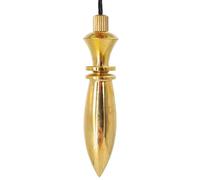 Pendule Karnak Egyptien Bronze avec témoin d'or protecteur spirituel Radiesthésie Idéal pour capturer et émettre des énergies