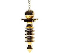 Pendule laiton doré Fleur de vie -- 5cm