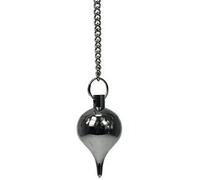Pendule - Lhorin ésotérisme - Goutte - Nickelé - 3 cm - Argenté