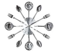 Pendule métal ustensiles ø38cm