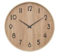Atmosphera Horloge Ivana Bois clair Ø55 cm