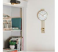 Pendule murale moderne radio pilotée en laiton Bons plans : Changement heure auto Disponibilité : Expédié sous 1 semaine, Expédié sous 2 semaines Modèle : mouvement standard