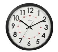 Pendule murale noire silencieuse lisible Bons plans : Nouveauté