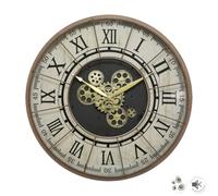 Atmosphera – Horloge Stella – métal – Ø57 cm – Beige
