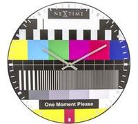 neXtime 3162.0 Testpage Dome Horloge Plastique Multicolore 35 x 35 x 5 cm