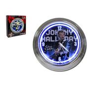 Pendule Neon Johnny Hallyday Bleu