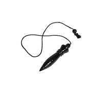 Pendule Thot Buis Noir Gravé et Plombé - 23g