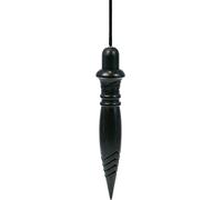 Pendule Thot Iroko teinté Noir gravé plombé -22 GR