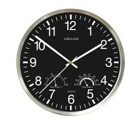 Pendule Unilux Wetty gris métal