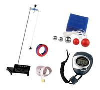 Pendules simples en métal - Appareil de démonstration éducatif - Conçu pour des expériences physiques précises - Ensemble d'expériences de pendule - Appareil d'enseignement de la physique - Pendule en