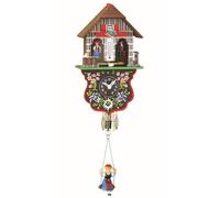 Pendulette en miniature de la Forêt Noire maison de la Forêt-Noi.. TU 805 S neuf