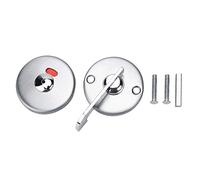 Pêne dormant de confidentialité indiquant la serrure de porte en acier inoxydable pour salle de bain, toilettes, toilettes publiques, loquet vacant, indicateur d'engagement,