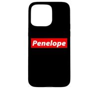 Penelope Name 90's Streetwear Y2K Tenue Cadeau pour Penelopes Coque pour iPhone 15 Pro Max