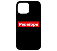 Penelope Name 90's Streetwear Y2K Tenue Cadeau pour Penelopes Coque pour iPhone 16 Pro Max