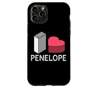 Penelope Prénom personnalisé I Love Penelope Coque pour iPhone 11 Pro