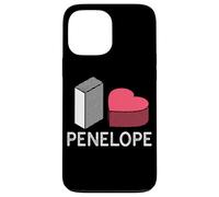 Penelope Prénom personnalisé I Love Penelope Coque pour iPhone 13 Pro Max