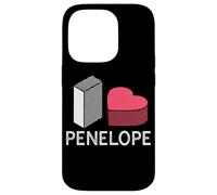 Penelope Prénom personnalisé I Love Penelope Coque pour iPhone 14 Pro