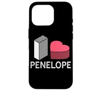 Penelope Prénom personnalisé I Love Penelope Coque pour iPhone 16 Pro
