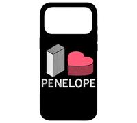 Penelope Prénom personnalisé I Love Penelope Coque pour iPhone 17 Pro Max