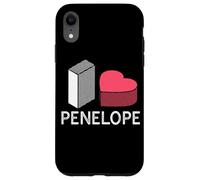Penelope Prénom personnalisé I Love Penelope Coque pour iPhone XR