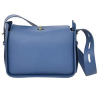 Penelope Sac à bandoulière classique en cuir véritable pour femme