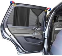 PENGCHANBAIDUO Pare-Soleil Voiture Fenêtre Latérale pour MG EHS eHS 2018-2022, Chaussettes de Vitre Respirant Arrière Protection UV Protection Contre Le Soleil, Lunette arrière