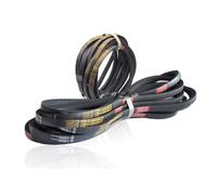 Pengchang Courroie trapézoïdale Triangulaire de Section B, 1 pièce, for équipement Automobile, équipement agricole, mécanique B600, 650, 700, 750, 800, 850, 900, 950, 1000(B 950mm)