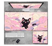 Pengchang Kawaii Caiyun Chat Tapis de Souris Accessoires PC Tapis de Bureau Protection Ordinateur Gamer Tapis de Bureau(4,500x1000x2mm)