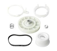 Pengchang Kit d'embrayage de poulie de laveuse W10721967, kit de Remplacement de Courroie d'entraînement de laveuse W10006384 Compatible avec Whirlpool Kenmore Maytag