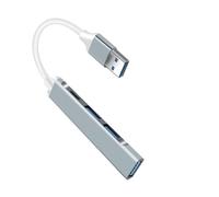 Pengchang Répartiteur de Station d'accueil Multi-Ports 3 0 USB A 3.0 2.0 Hub Type C, Extension de Dock, Large Application for PC Portable(Sky Blue)