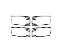PENGFNB Autocollants Décoratifs Poignée Porte Intérieure pour 5 Series E60 2004-2007, Voiture ABS Housse Protection Garniture Couverture