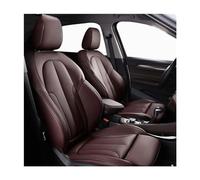 PENGFNB sur Mesure Voiture Housses Siège pour Fo-RD Edge 2007-2024, Cuir Couvre Sieges Ensembles Protection Housses Imperméable Interieur Accessoires,B/Coffee