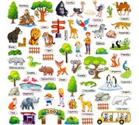 PENGFULL Pièces d'histoire interactives en feutre pour tout-petits et tout-petits - Kit de jeu interactif pour raconter des histoires et enseigner des histoires pour planche en flanelle ou planche en