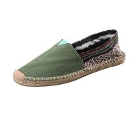 PengGengA Espadrilles décontractées pour Femmes et Hommes Espadrilles Slip-on Classiques Chaussures en Toile Adulte Unisexe Confort Plat Loafers Semelle Antidérapante