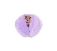 PengGengA Femme Sweet Doux Fausse Fourrure Echarpes Cache-Col Chaud Croix Foulards Châle Col Scarf Violet
