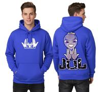 PengGengA Sweat à Capuche JUL Mise à Jour Sweat-Shirt Haut à Imprimé à Cordon Idée Cadeau pour Fan Hip-Pop Streetwear Hoodie - Bleu, L