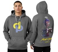PengGengA Sweat À Capuche JUL Mise à Jour Sweatshirt Streetwear Imprimé Haut Cadeau Fan de Rappeur Hoodie - Gris foncé, M