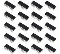 PENGLIN 20 pièces 74HC595N 74HC595 8 bits avec sortie verrouillée à 3 états DIP-16.
