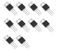 PENGLIN Lot de 10 Thyristors BT136-600E BT136-600 BT136 Triac à deux voies - Trigger 4 A/600 V - Trou de passage - TO-220
