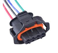PENGNAQP Connecteur faisceau Compatible Avec Cruze 1928403736 4P 3.5mm Faisceau Câbles De Connecteur Capteur Automatique(Female)